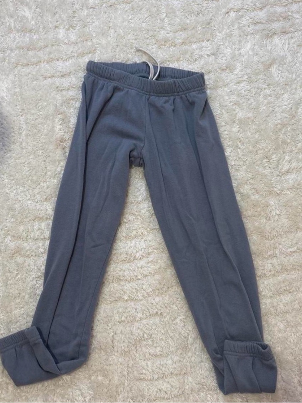 Katie J NYC Gray Fleece Jogger Pants
